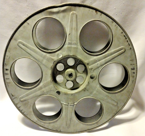 Vintage movie film reel 5in - movie,